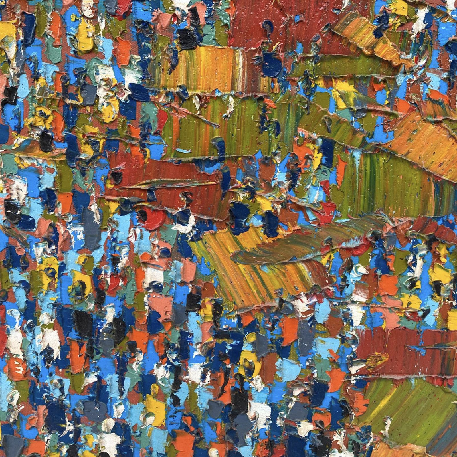 Glover, huile sur toile, détail