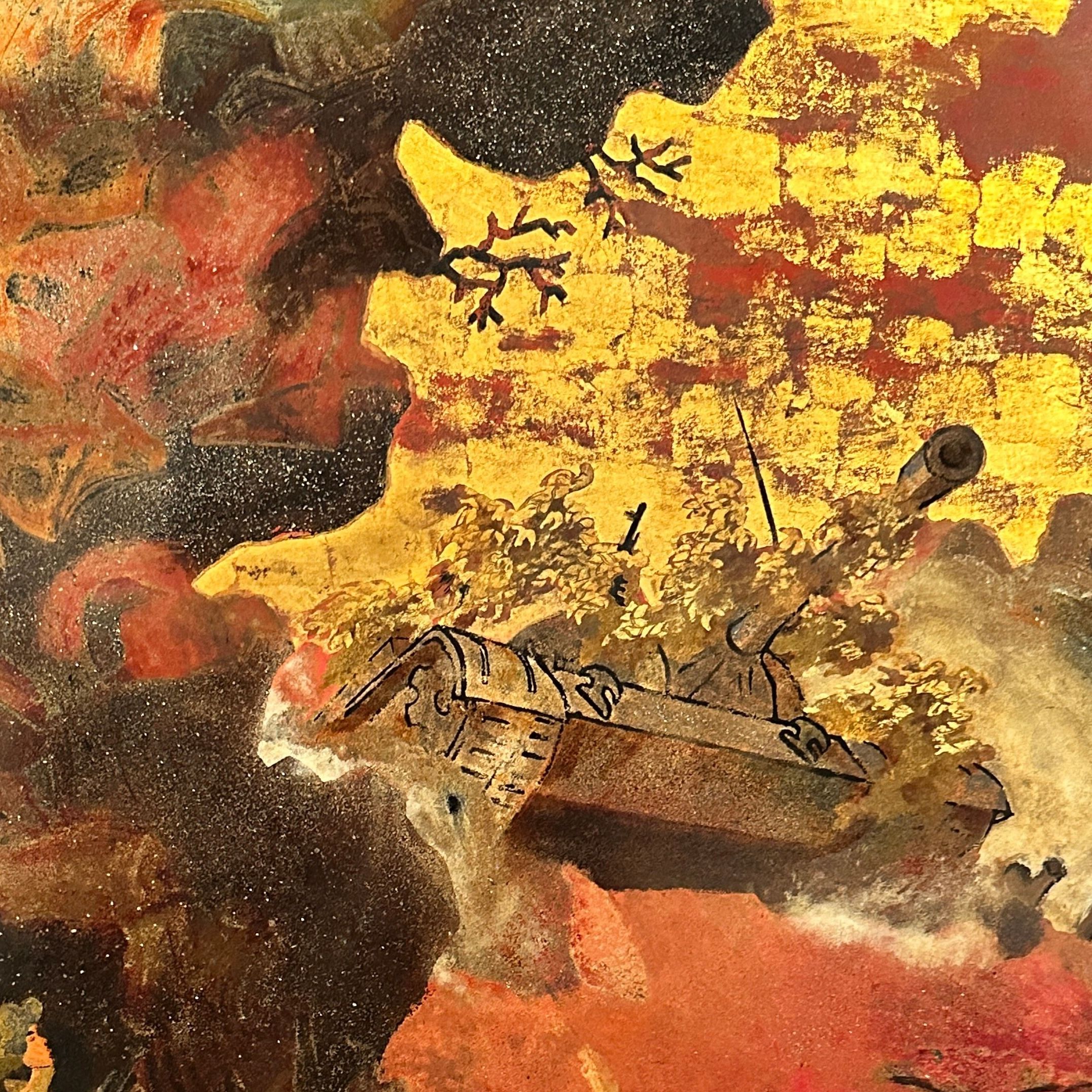 Le Tri Dung, laque sur panneau