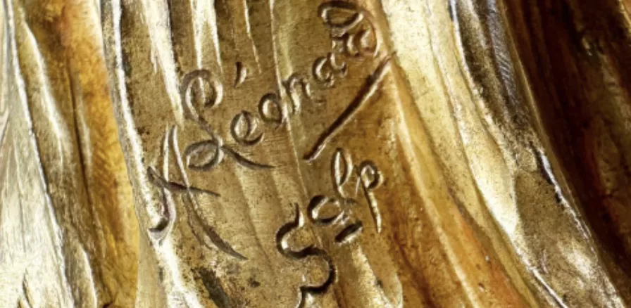 Signature de Agathon L&eacute;onard