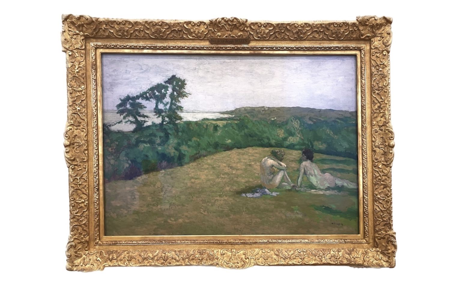KX Roussel, huile sur toile