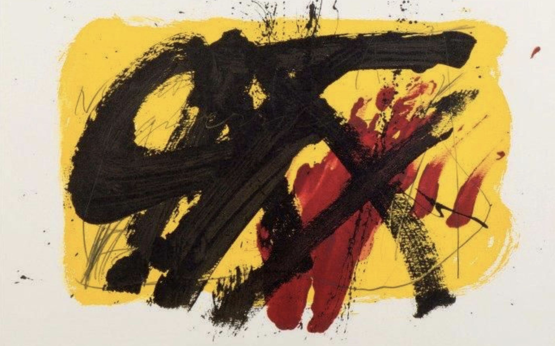 Antoni Tapies Dessin