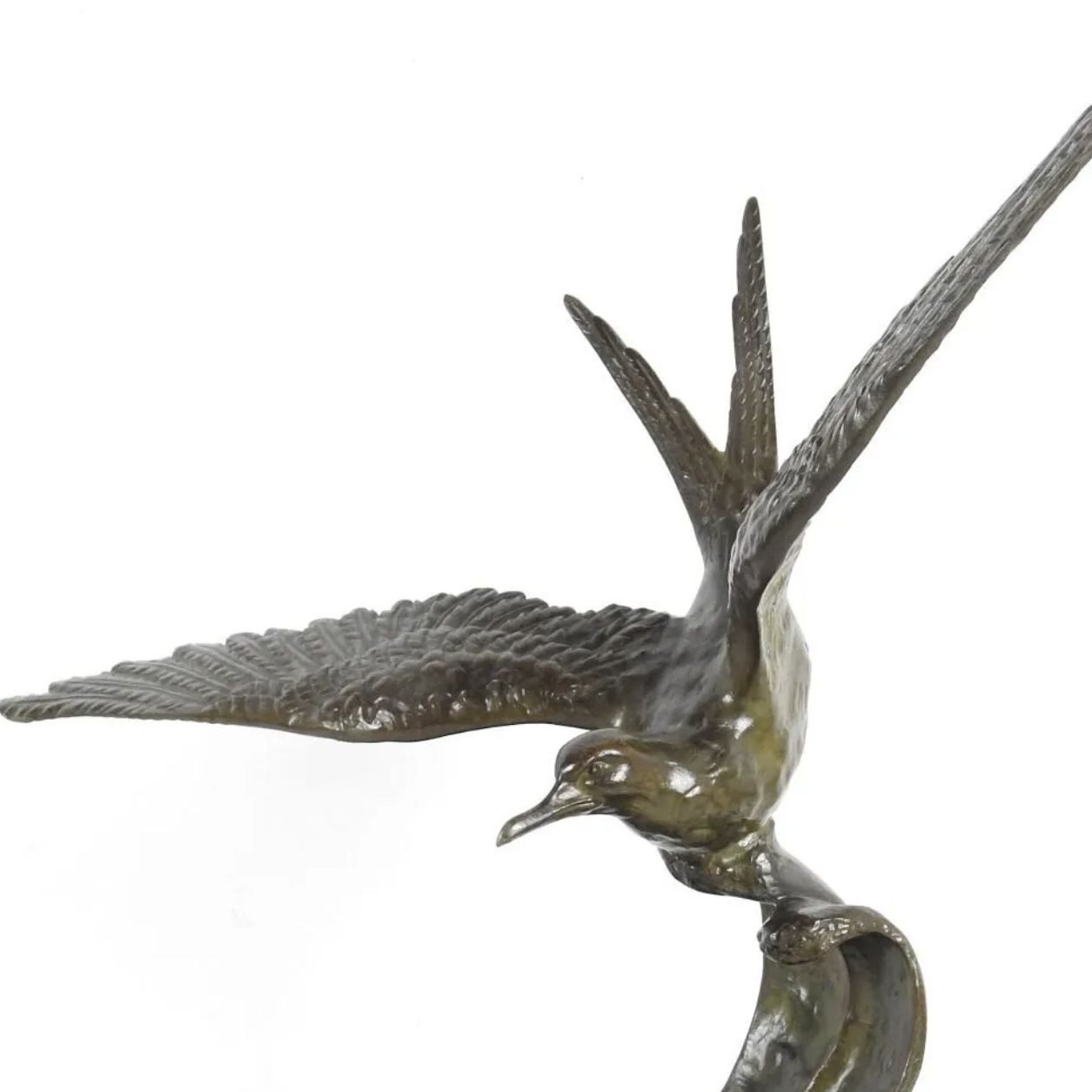 Maximilien Fiot, bronze à patine brune