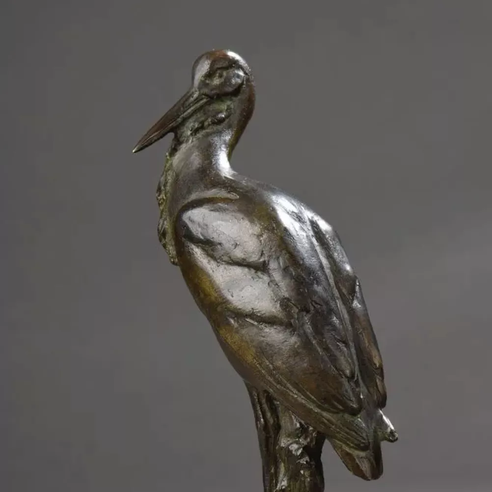 Maximilien Fiot, bronze &agrave; patine brune