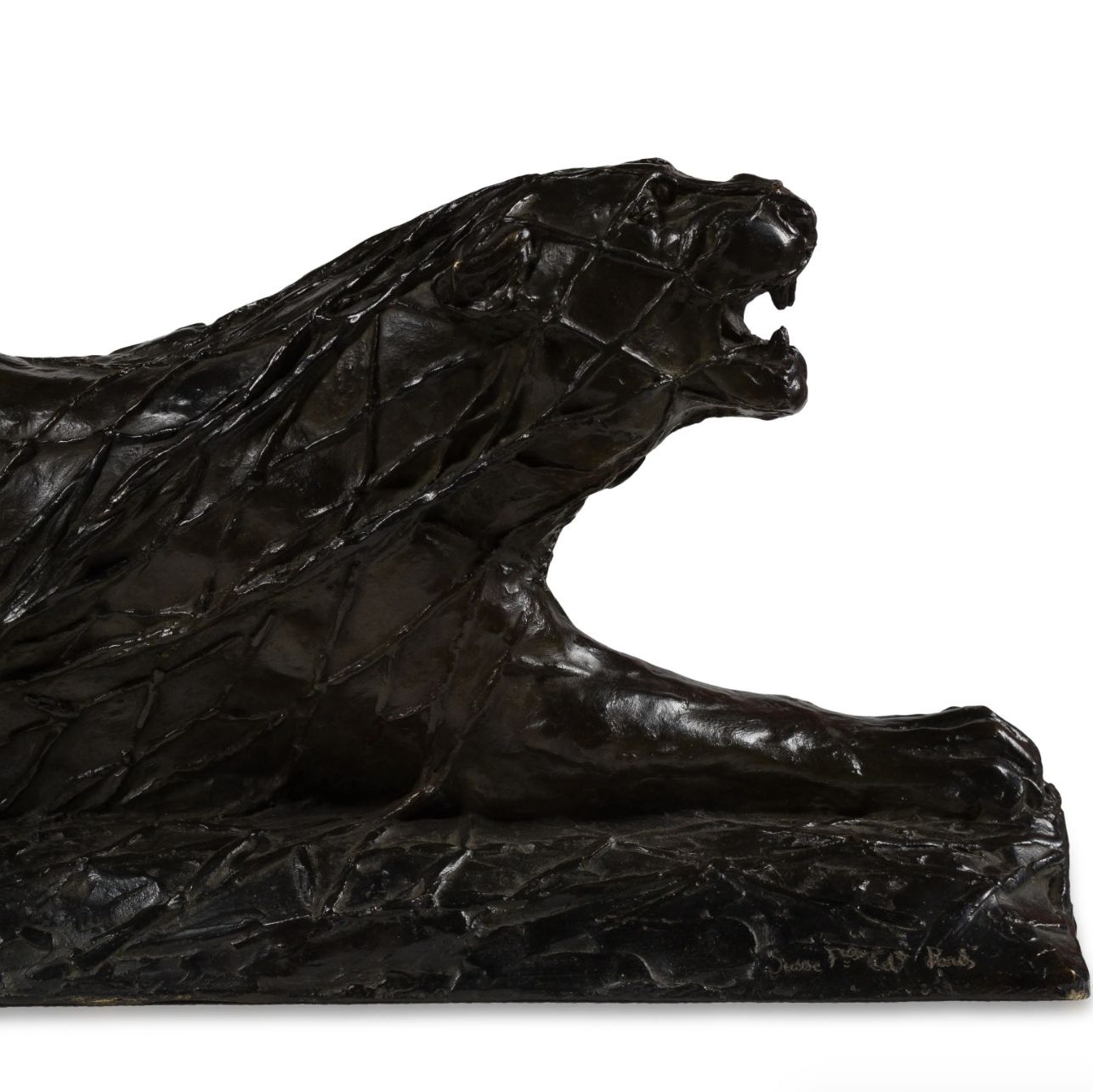 Maximilien Fiot, bronze à patine brune