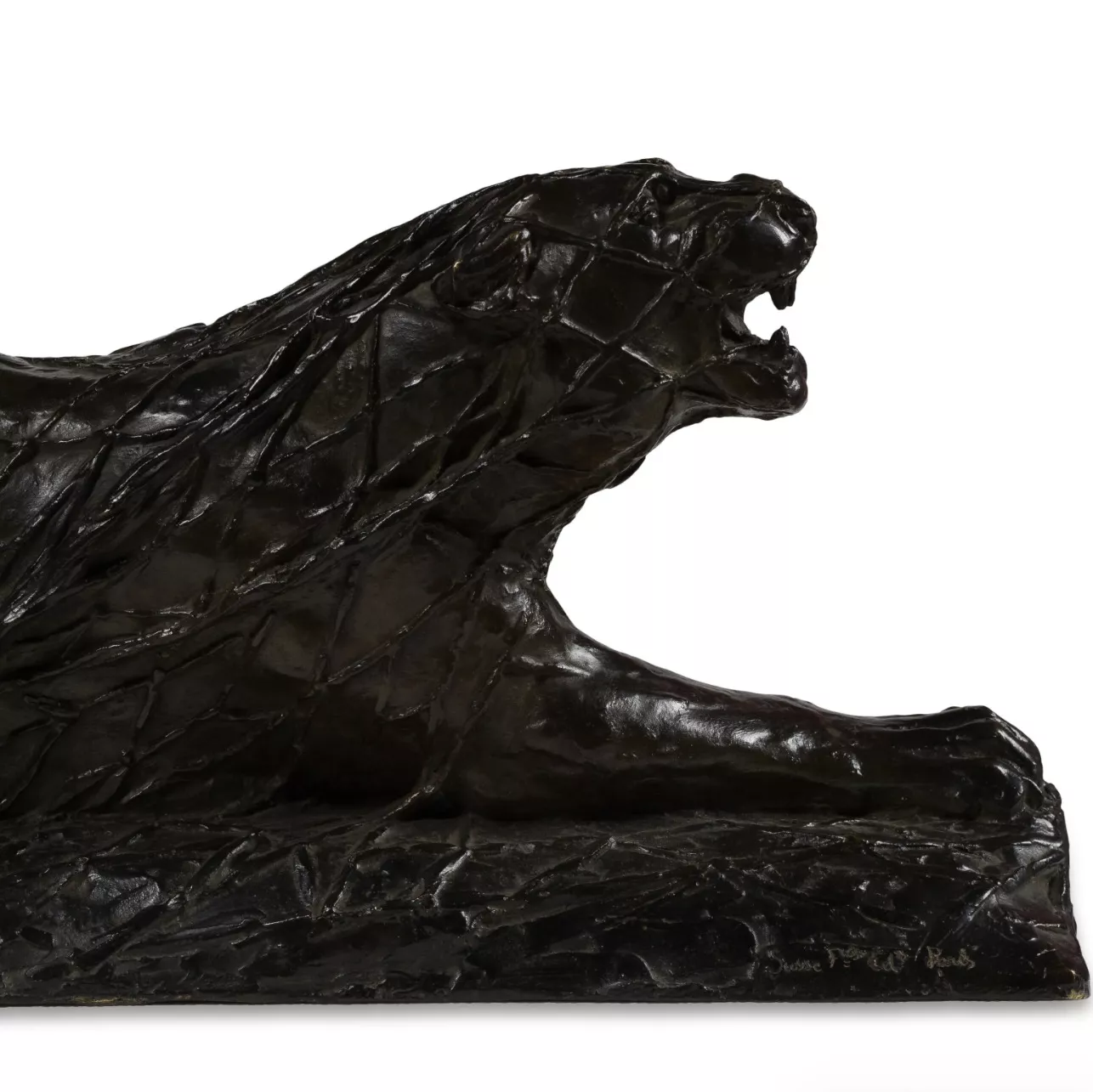 Maximilien Fiot, bronze &agrave; patine brune