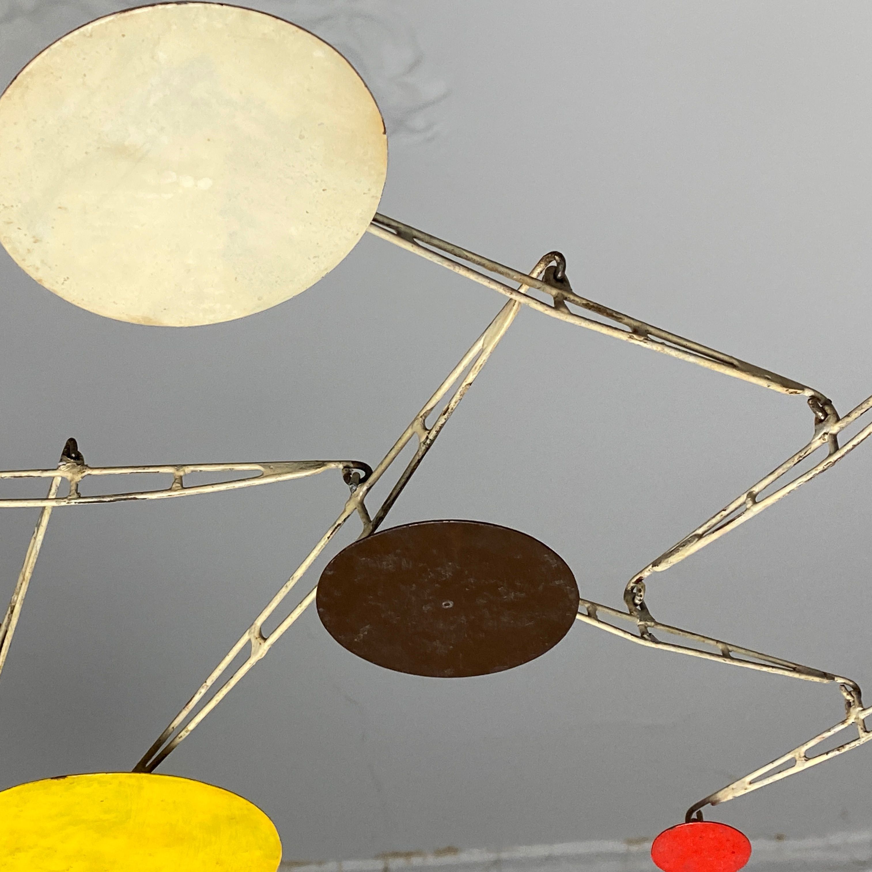 Calder, mobile, détail