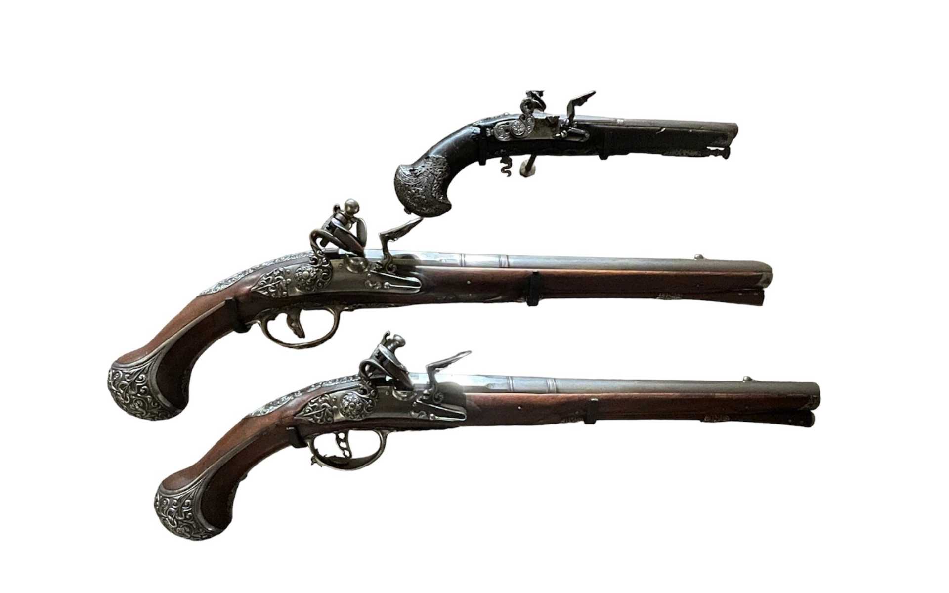 Pistolets à silex par Boutet