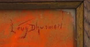 Signature de Lucien Lévy Dhurmer
