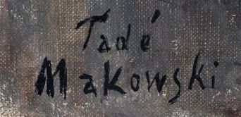 Signature de Tadé Makowski