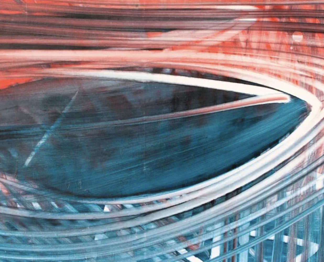 René Duvillier, huile sur toile