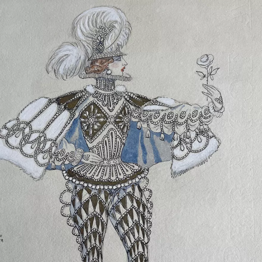 Georges Barbier, dessin