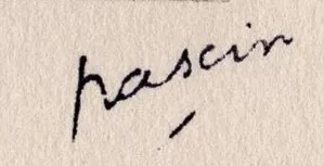 Signature de Jules Pascin
