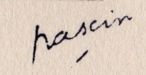 Signature de Jules Pascin