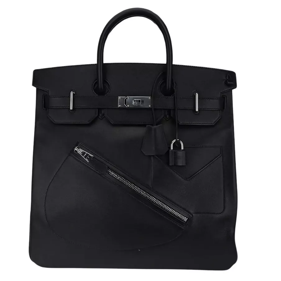 Herm&egrave;s, Birkin "rock" en cuir de veau