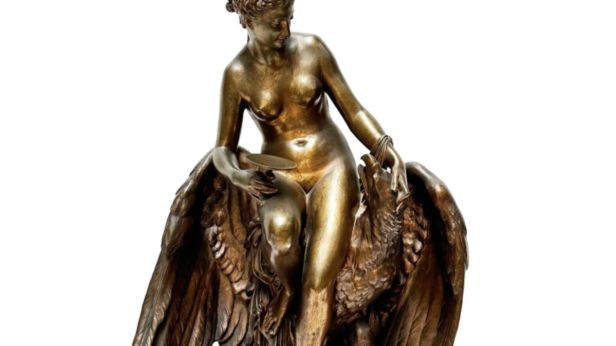 Jules FRANCESCHI (1825-1893) Hébé et l’aigle de Jupiter