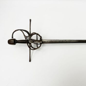 Épée rapière dite épée de ville, XVIIème siècle