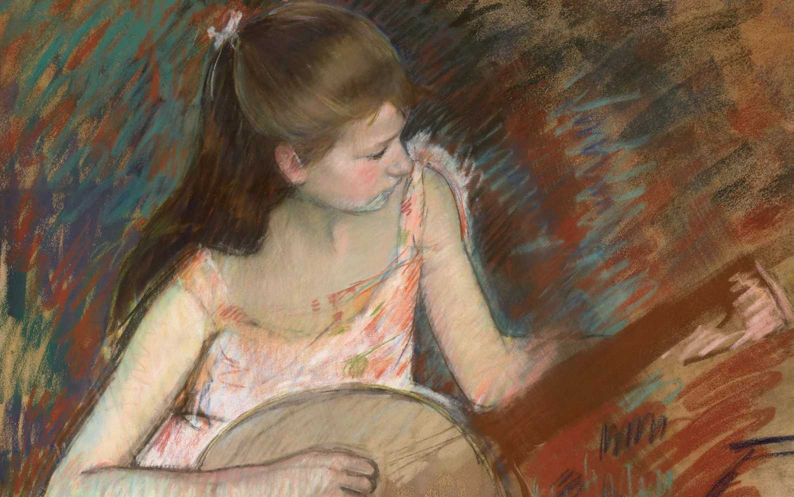 Mary Cassatt, aquarelle