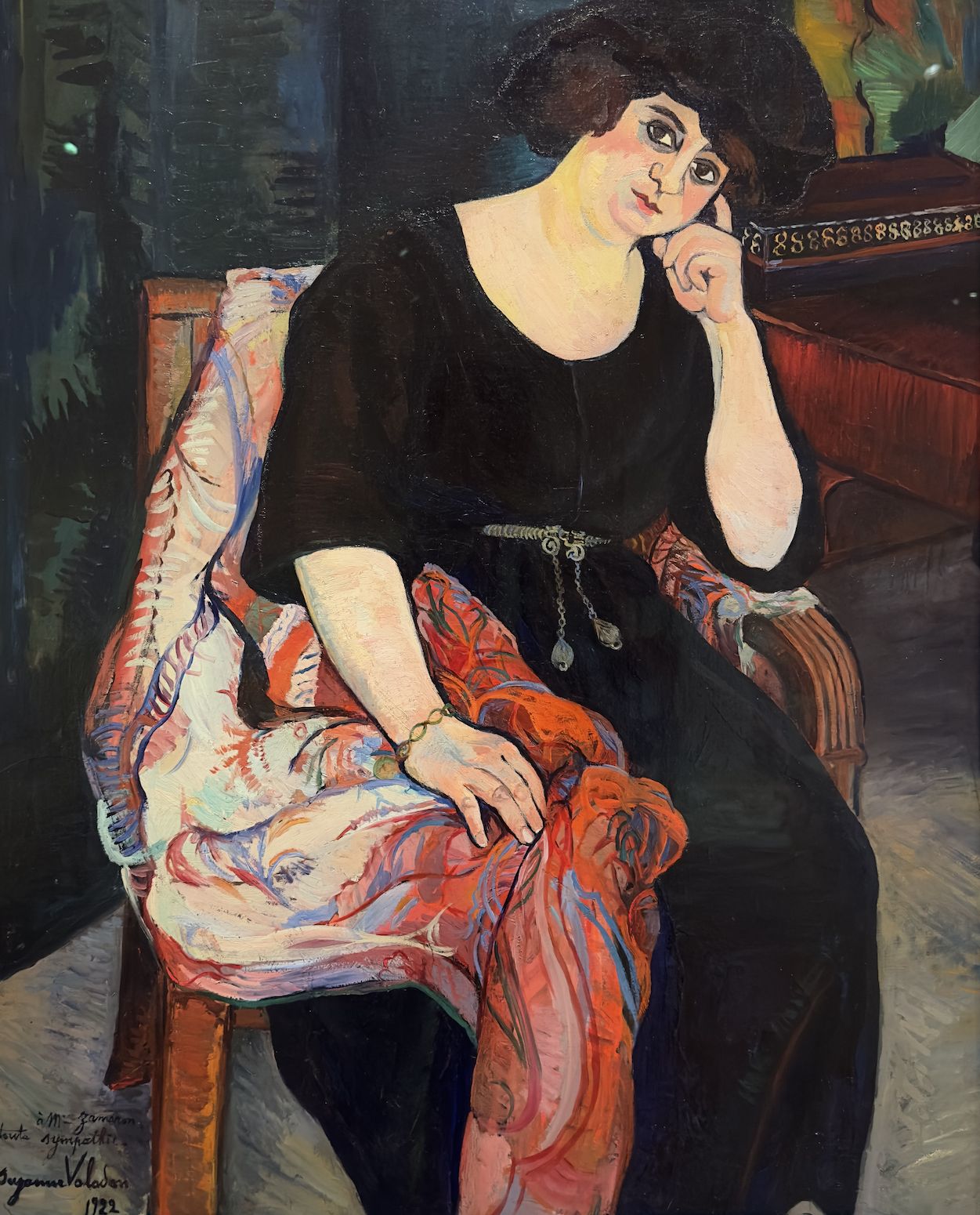 Suzanne Valadon, huile sur toile