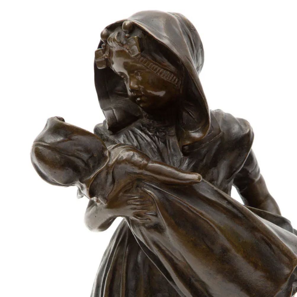 Raymond Sudre, bronze à patine brune