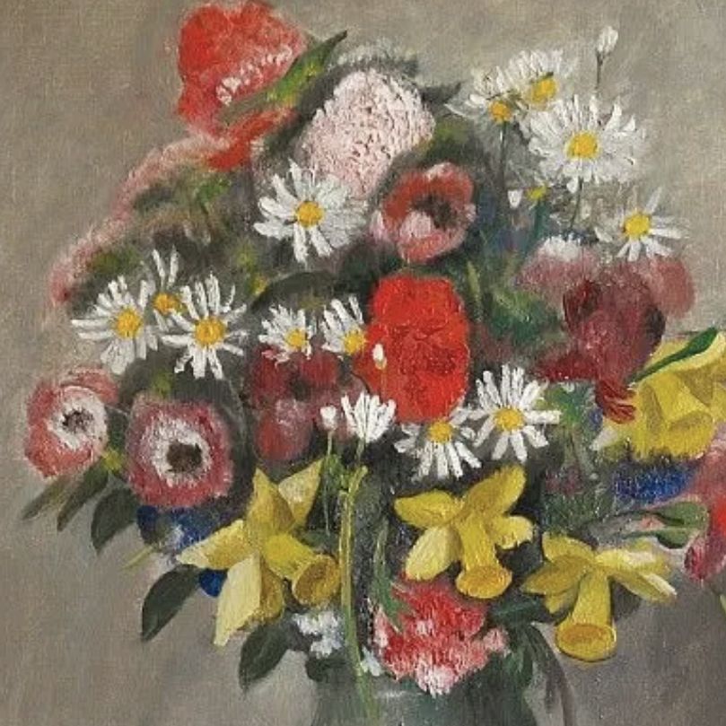 Othon Coubine, huile sur toile