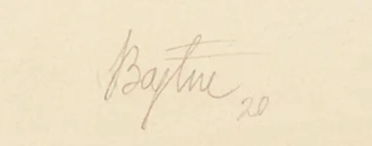 Signature de Varvara Stepanova