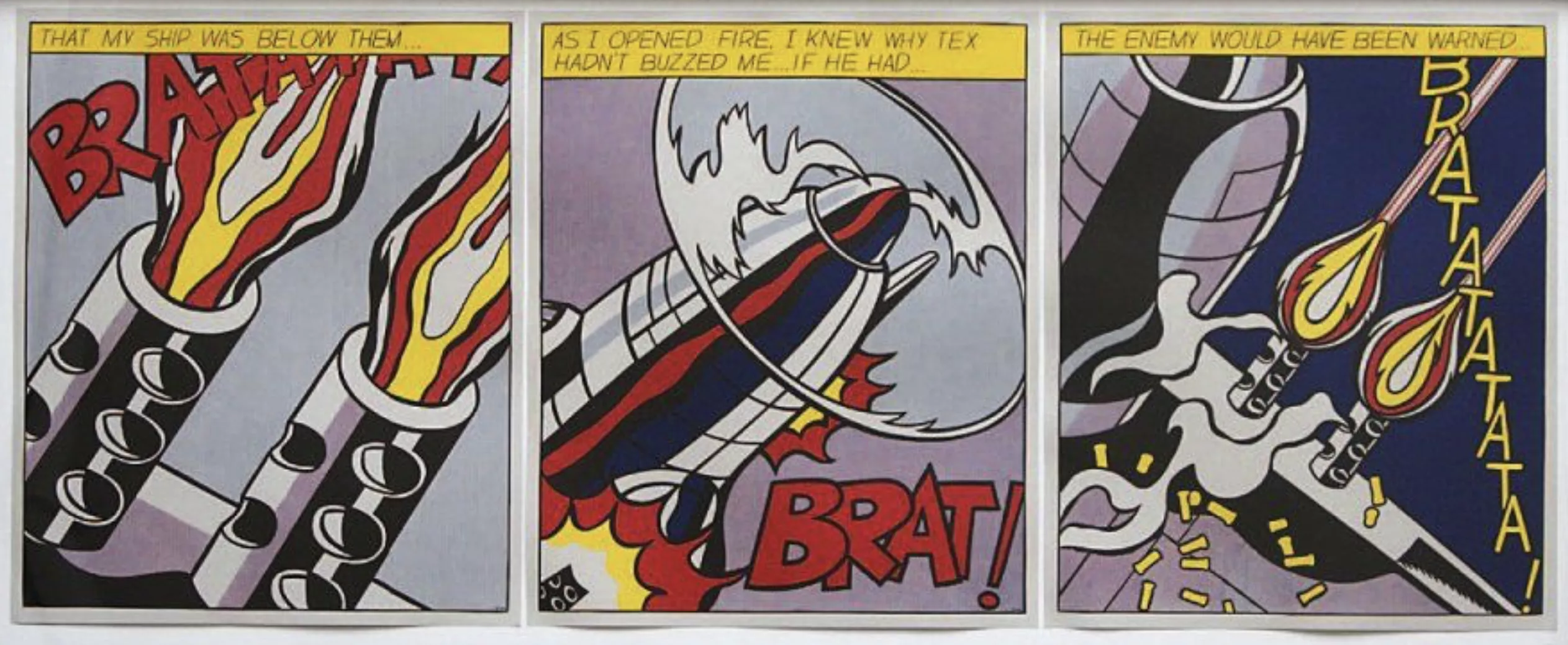 Lichtenstein, s&eacute;rie de lithographies