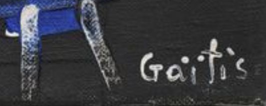 Signature de Yannis Gaitis