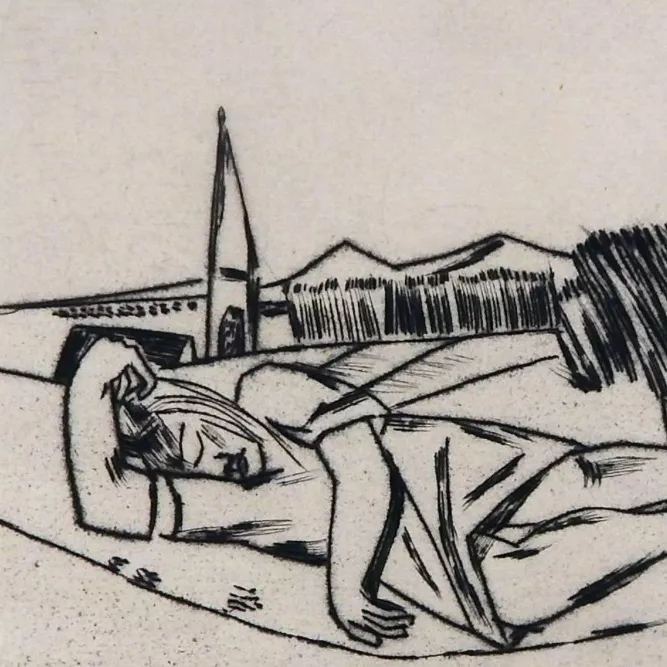 Max Beckmann, gravure