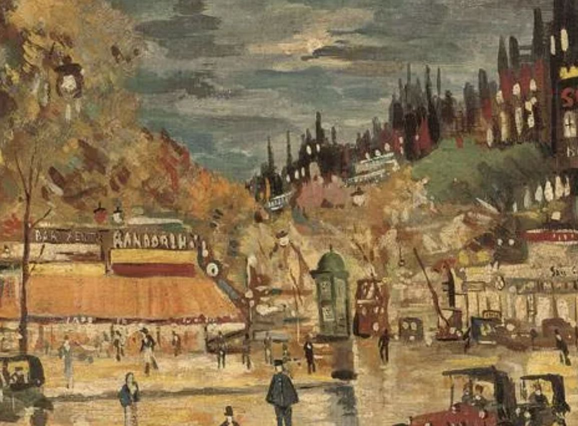 Constantin Korivine, huile sur toile