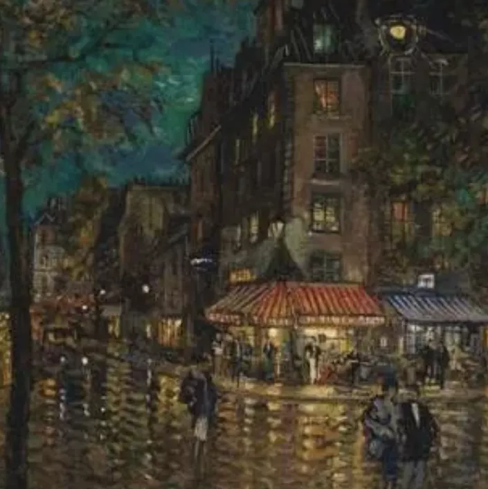 Constantin Korovine, huile sur toile