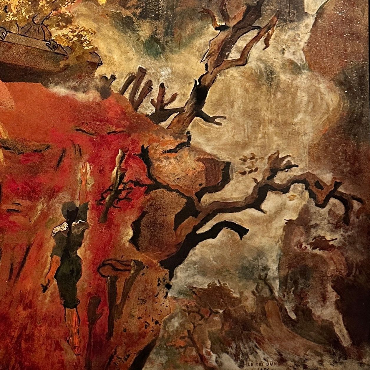 Le Tri Dung, laque sur panneau