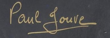 Signature de Paul Jouve
