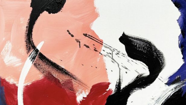 Jean Miotte, acrylique sur toile