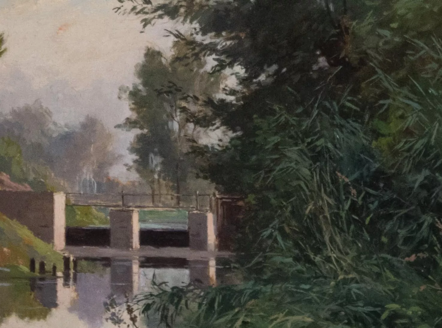 Louis Boulanger, huile sur toile