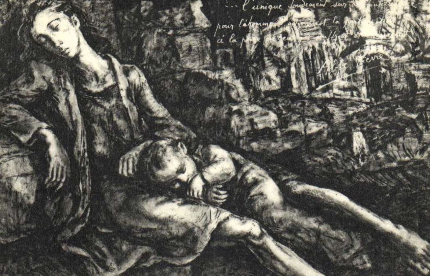 Maurice Mendjisky, lithographie