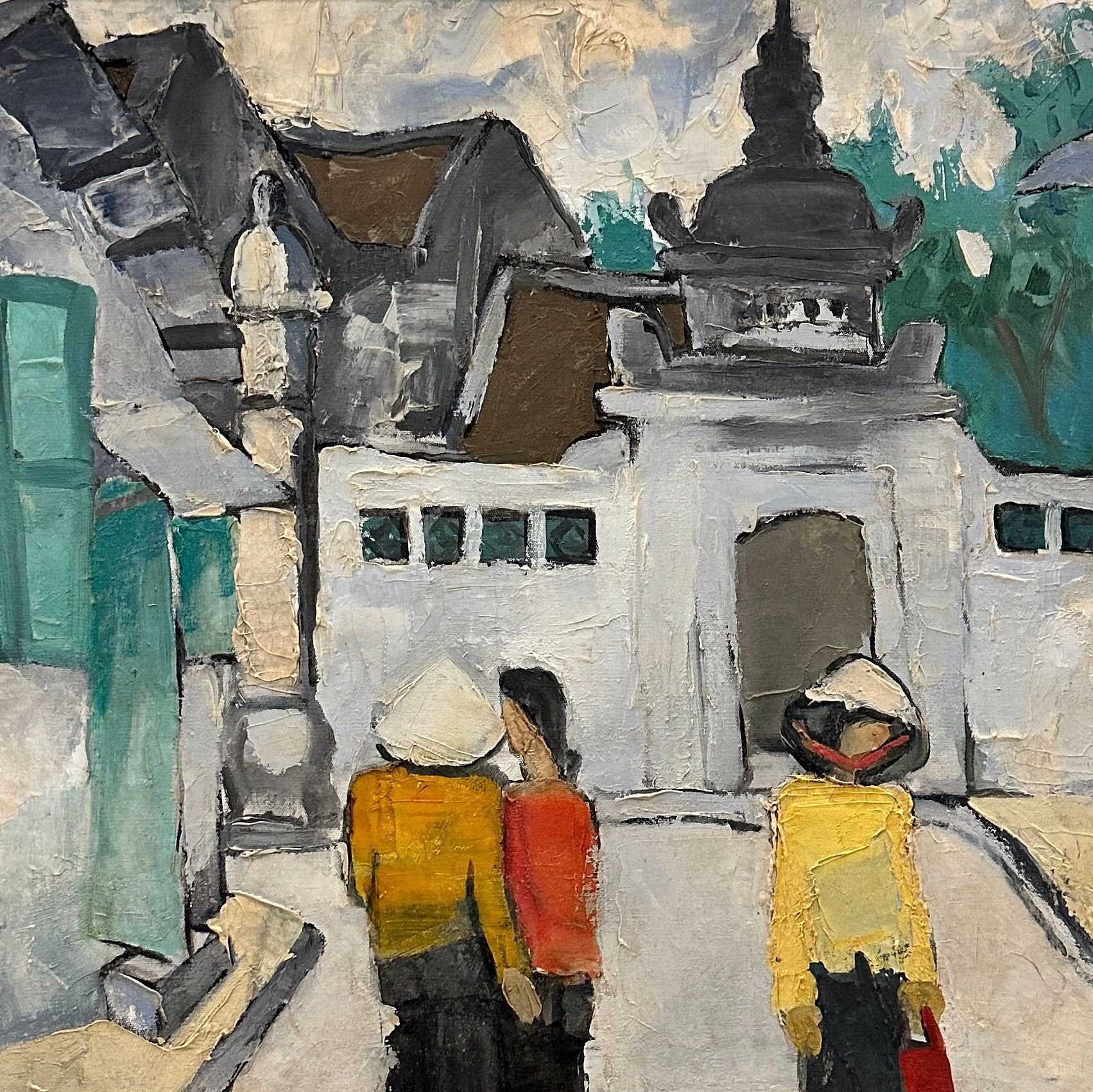 Bui Xuan Phai, huile sur toile