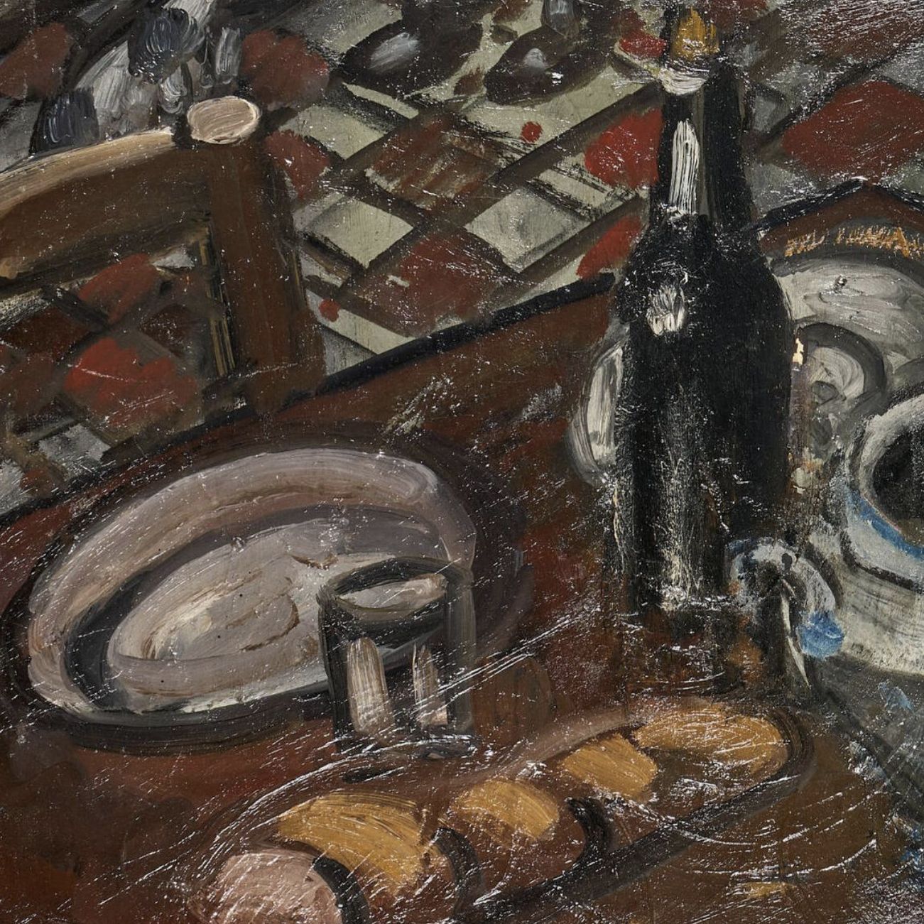 Auguste Chabaud, huile sur toile