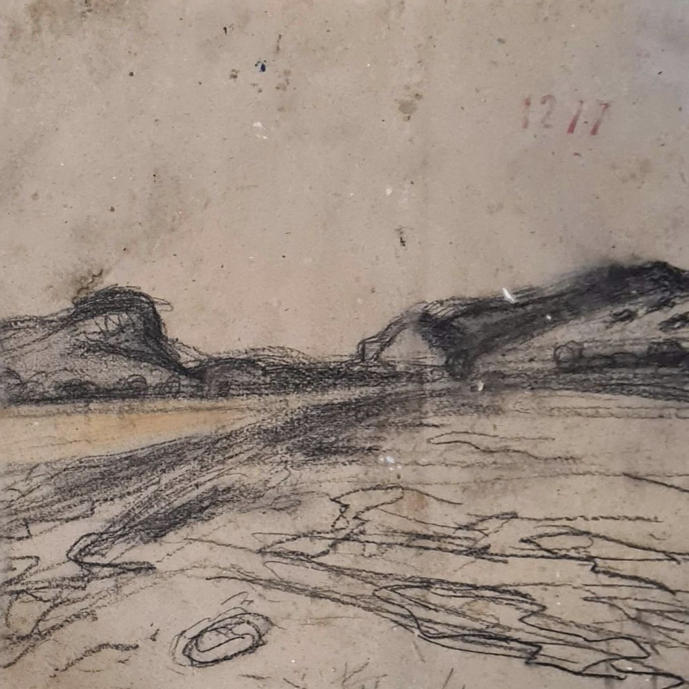 Auguste Chabaud, dessin d'&eacute;tude