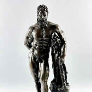Hercule Farnèse, bronze, reproduction d'après Glycon d'Athènes