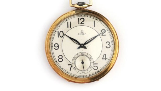 OMEGA, Montre de poche en or jaune (750)