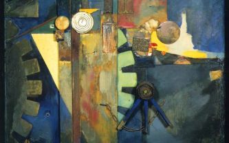 Kurt Schwitters, huile sur toile