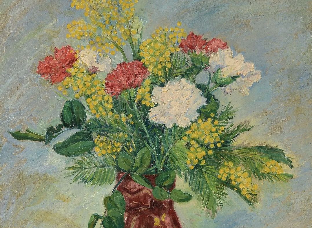 Jacques Gautherin, huile sur toile