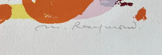 Signature de Marie Raymond