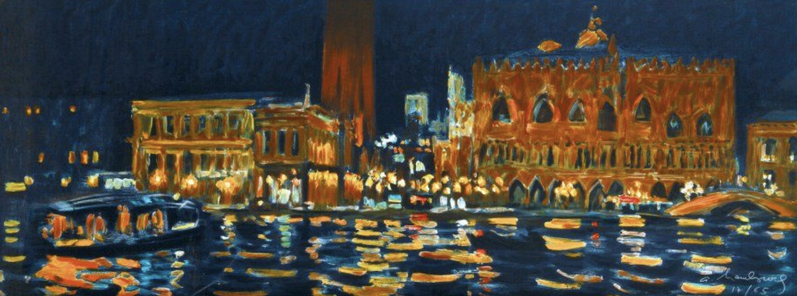 André Hambourg, huile sur toile
