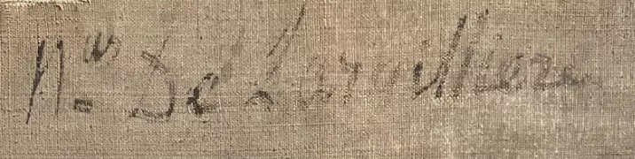 Signature de Nicolas de Largillierre