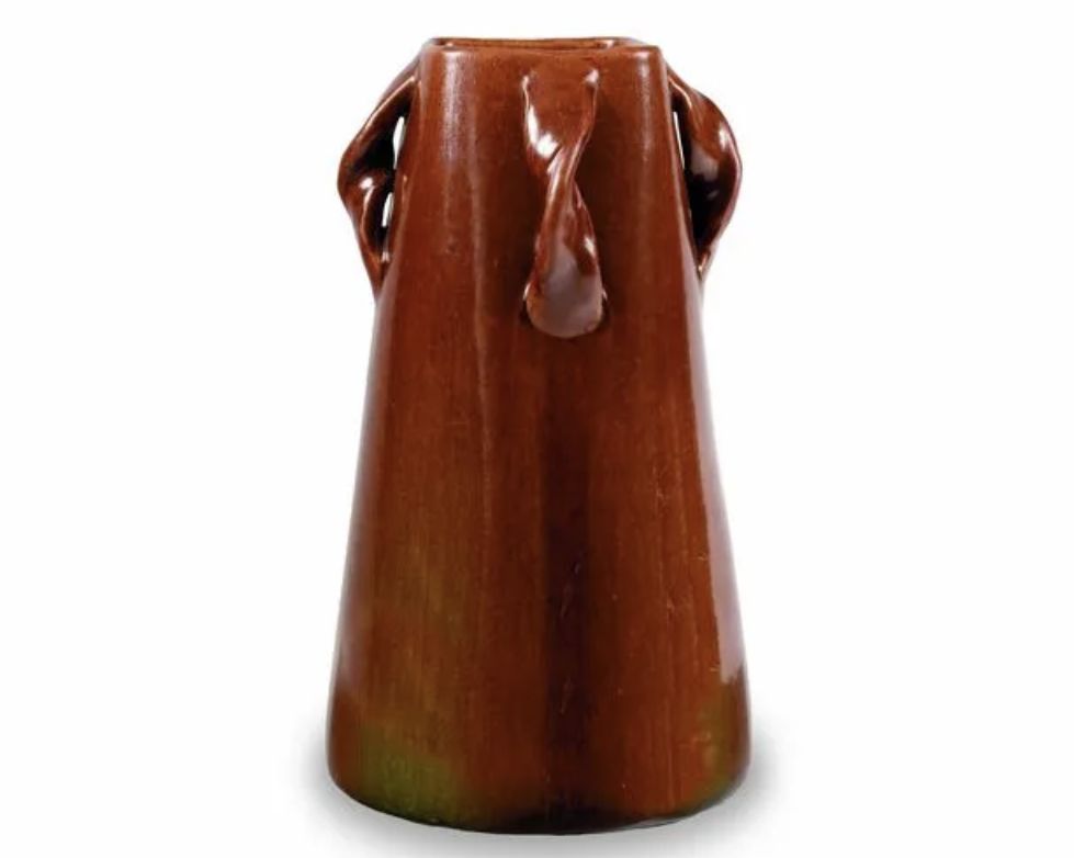 Clément Massier, vase en céramique