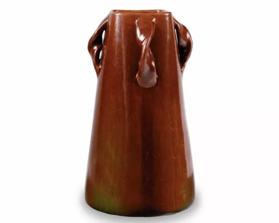 Cl&eacute;ment Massier, vase en c&eacute;ramique