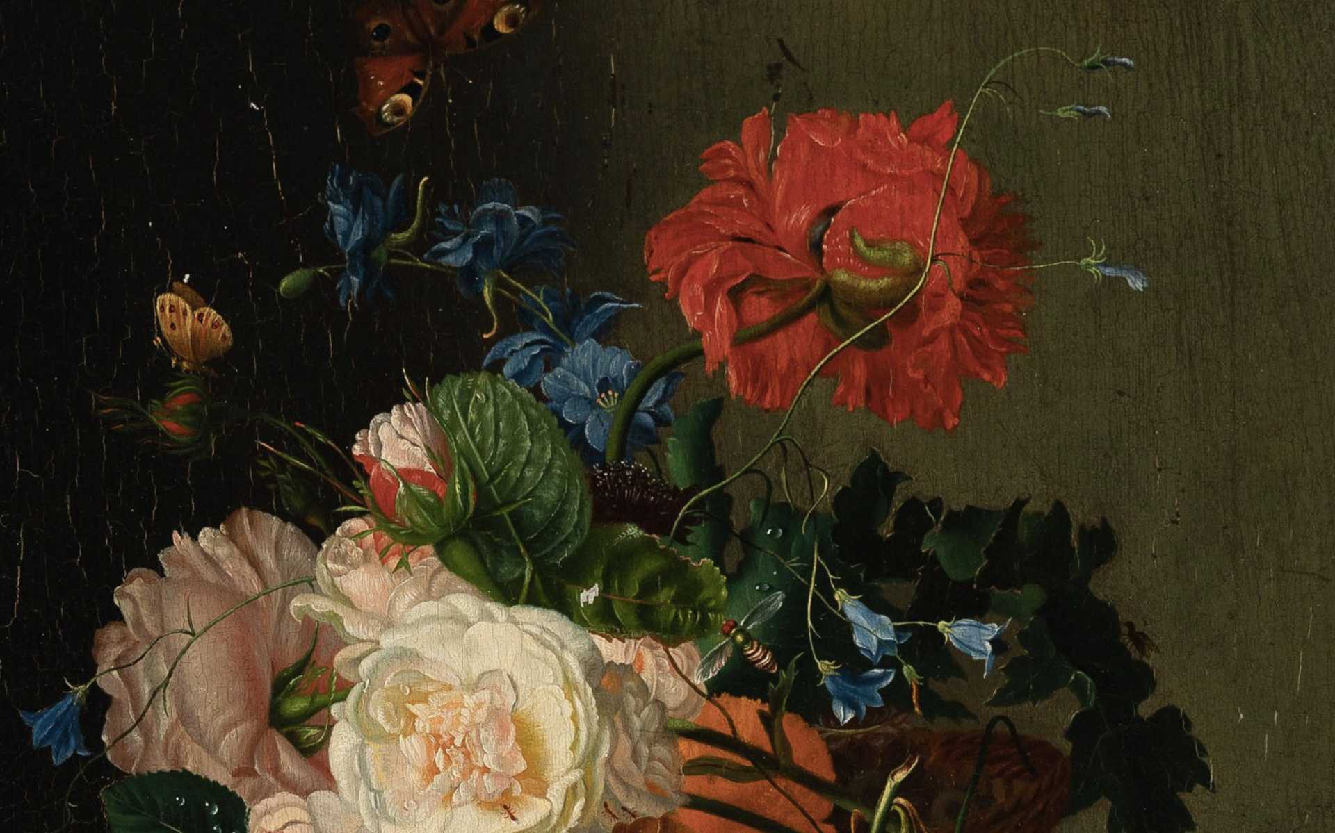 Rachel Ruysch, huile sur toile