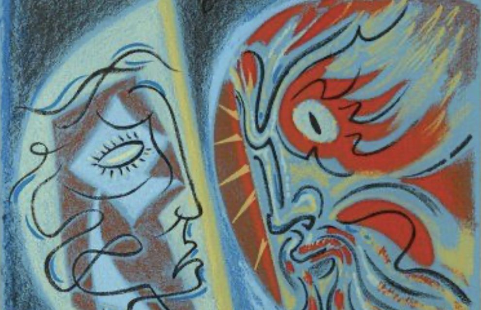 Masson, dessin au pastel