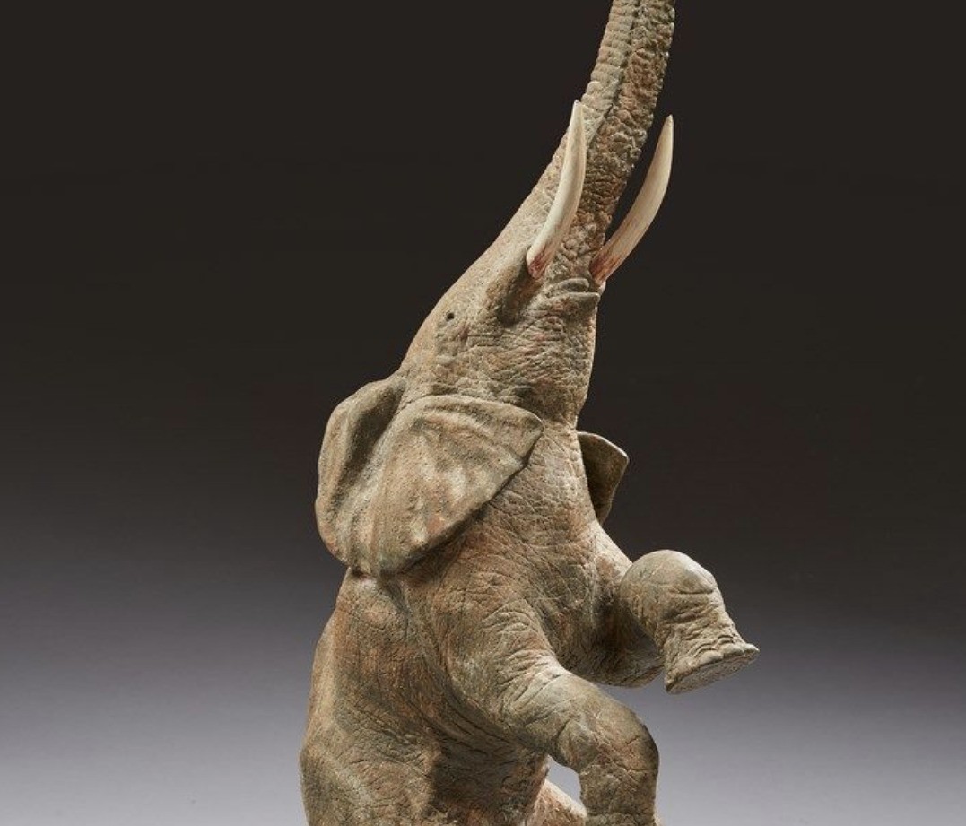 François Vandenberghe, éléphant en bronze